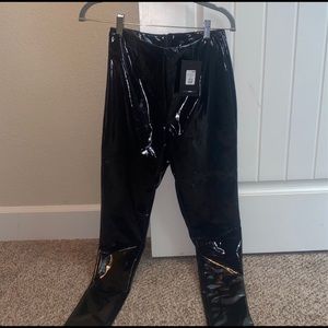 Fashion Nova size M faux leather pants
